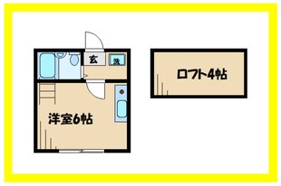 ソレイユ中原の物件間取画像